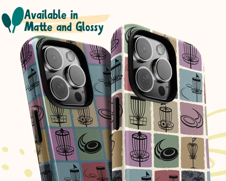 Vintage Disc Golf Phone Case | Retro Frisbee Golf Gift | iPhone Galaxy Pixel