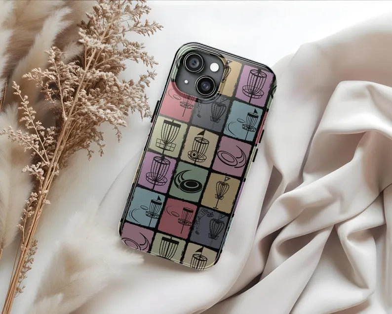 Vintage Disc Golf Phone Case | Retro Frisbee Golf Gift | iPhone Galaxy Pixel