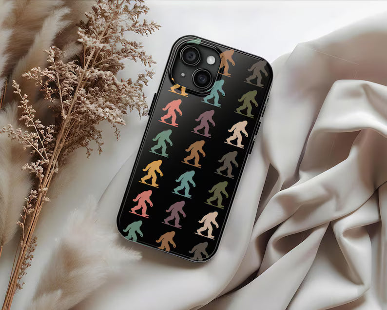 Bigfoot Phone Case | Retro Sasquatch Gift for iPhone Galaxy Pixel