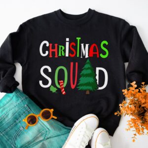Funny Christmas Squad Family Matching Pajama Tree Sweatshirt