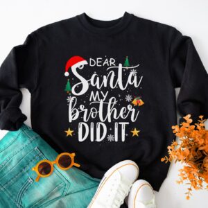 Funny Christmas Sibling Family Sweatshirt