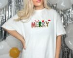 Merry Christmas T-Shirt, Xmas Family Matching Party Shirt - Image 6