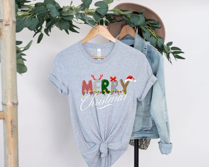 Merry Christmas T-Shirt, Xmas Family Matching Party Shirt - Image 10