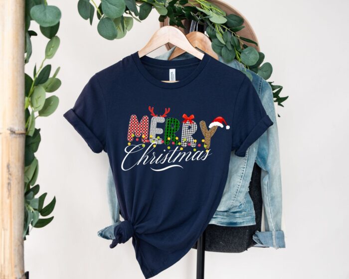 Merry Christmas T-Shirt, Xmas Family Matching Party Shirt - Image 9