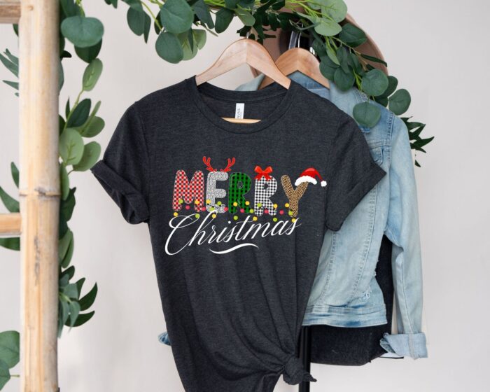 Merry Christmas T-Shirt, Xmas Family Matching Party Shirt - Image 8