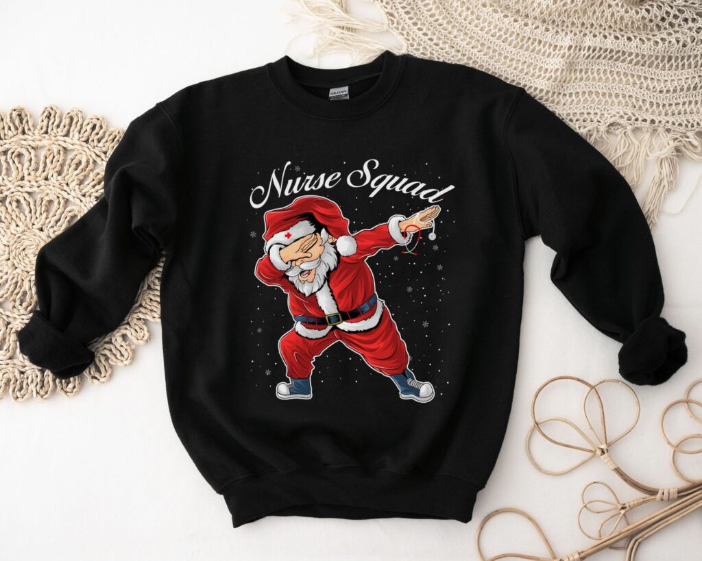 Christmas Dabbing Santa Claus Sweatshirt