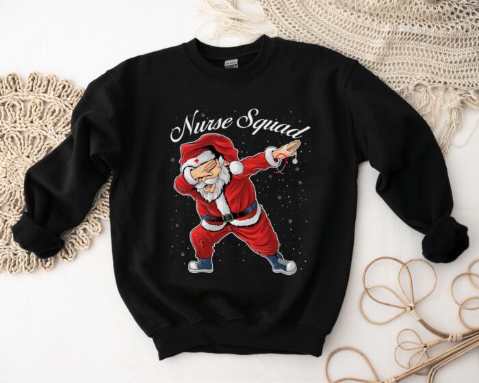 Christmas Dabbing Santa Claus Sweatshirt