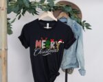 Merry Christmas T-Shirt, Xmas Family Matching Party Shirt - Image 2