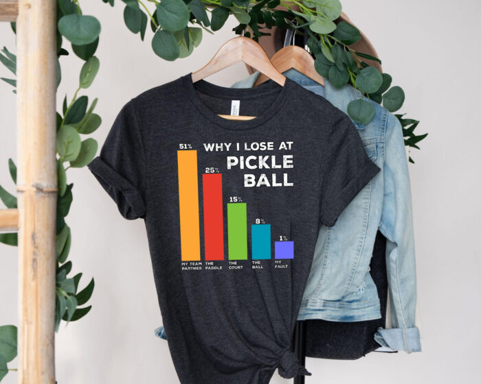 Funny Pickleball Humor T-shirt