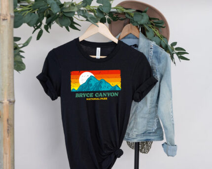 Retro Bryce Canyon National Park Utah Souvenirs T-shirt