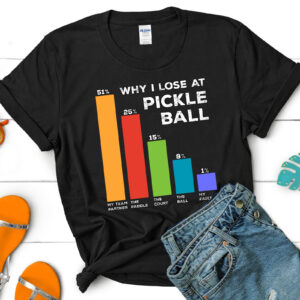 Funny Pickleball Humor T-shirt