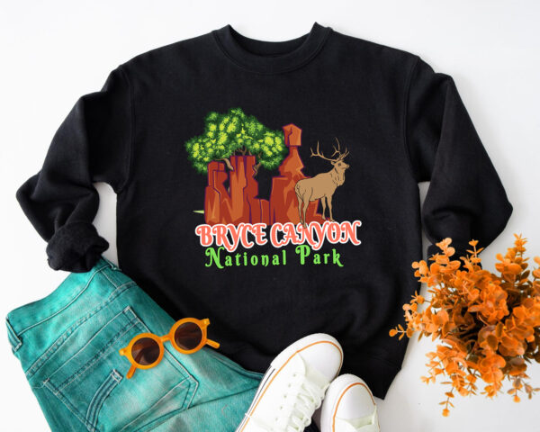 Wildlife Bryce Canyon National Park Utah USA Park Sweatshirt