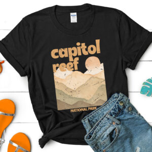 Vintage Capitol Reef National Park Utah T-shirt
