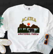 Acadia National Park Vintage Style Maine US Parks Sweatshirt