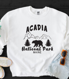 Acadia National Park Maine USA Parks Sweatshirt