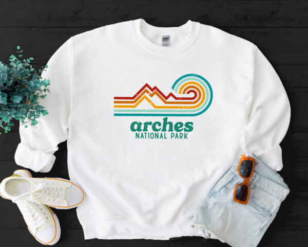 Arches National Park USA Utah Camping Sweatshirt