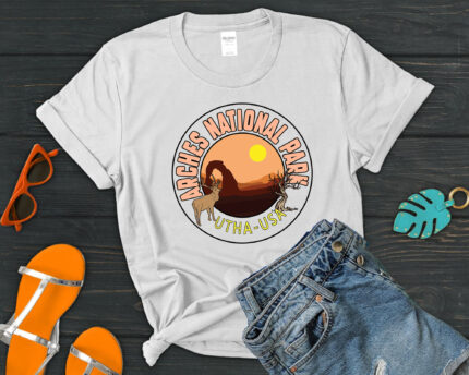 Arches National Park Utah USA Parks T-shirt