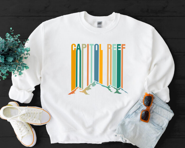 Capitol Reef National Park Colorful Utah Parks Sweatshirt