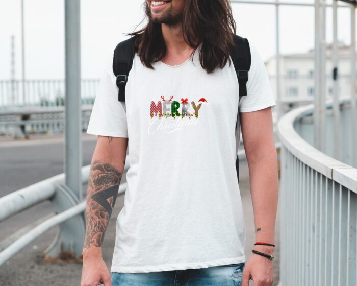 Merry Christmas T-Shirt, Xmas Family Matching Party Shirt - Image 7