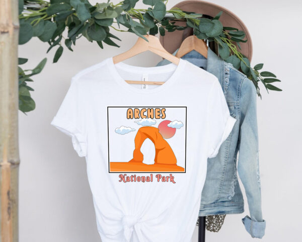 Arches National Park Utah USA Parks T-shirt
