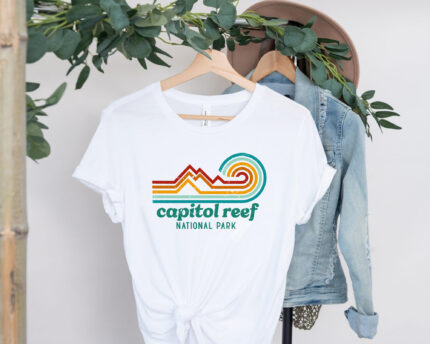 Capitol Reef National Park USA Utah Camping T-Shirt