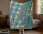 Vintage Titanic Throw Blanket Gift, Titanic Blanket, Easily Distracted By Titanic Blanket, Ship Lover Gift, Retro Graphic Throw Blanket (Copy) - Image 4